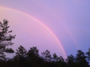 rainbow over BPF