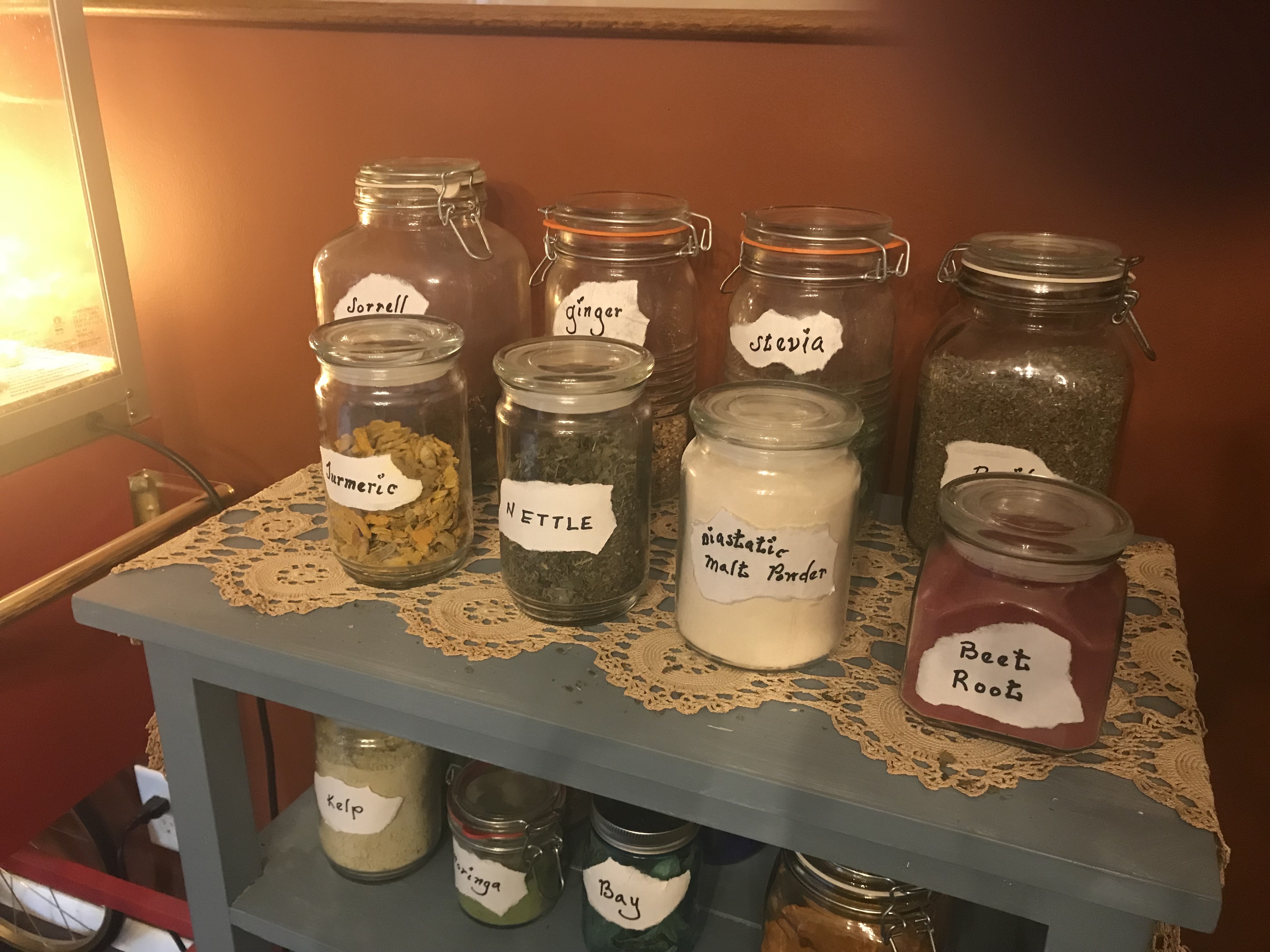 Labels for Herb Jars