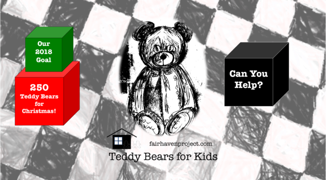 Teddy Bears for Kids – Goal for 2018